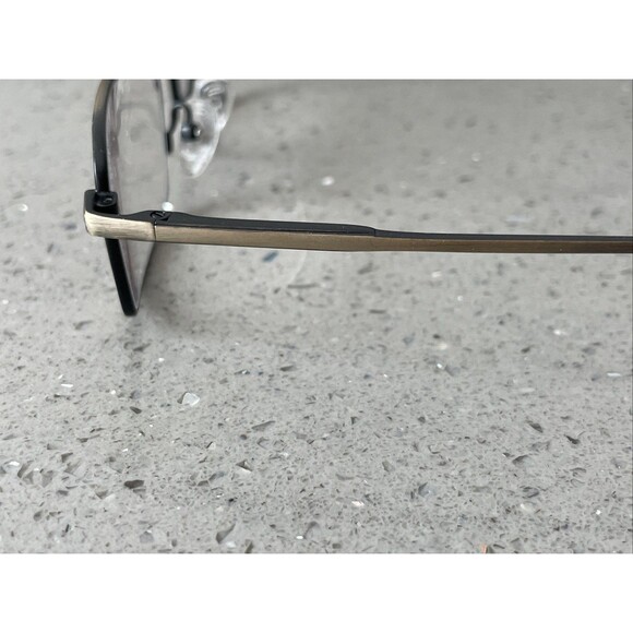 Eyebuydirect Tab Gunmetal Rectangle Eyeglasses Frames ONLY 52-17-138 C2 - Picture 4 of 12